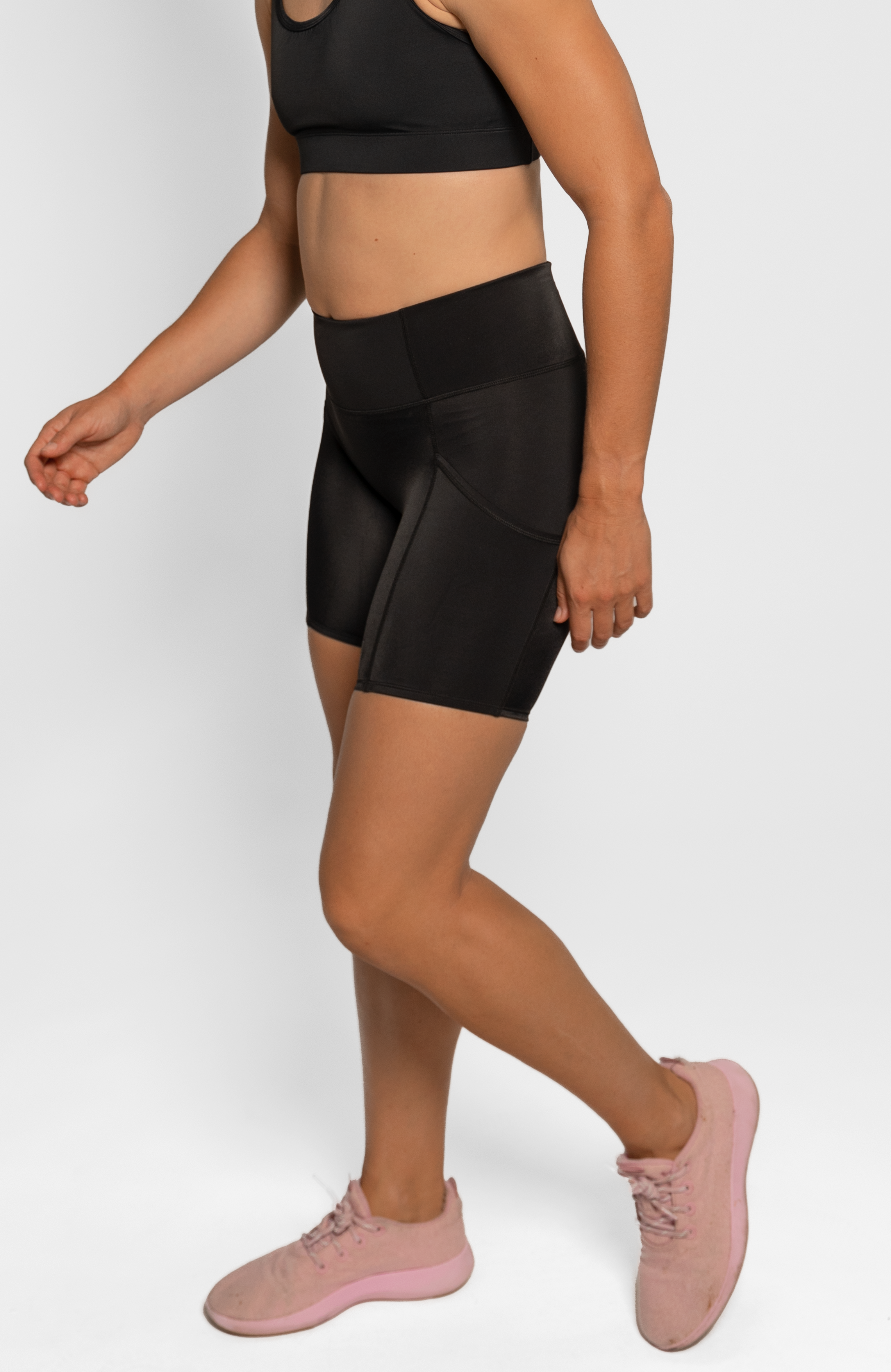 Women's Athletic Shorts - Fitted Fit