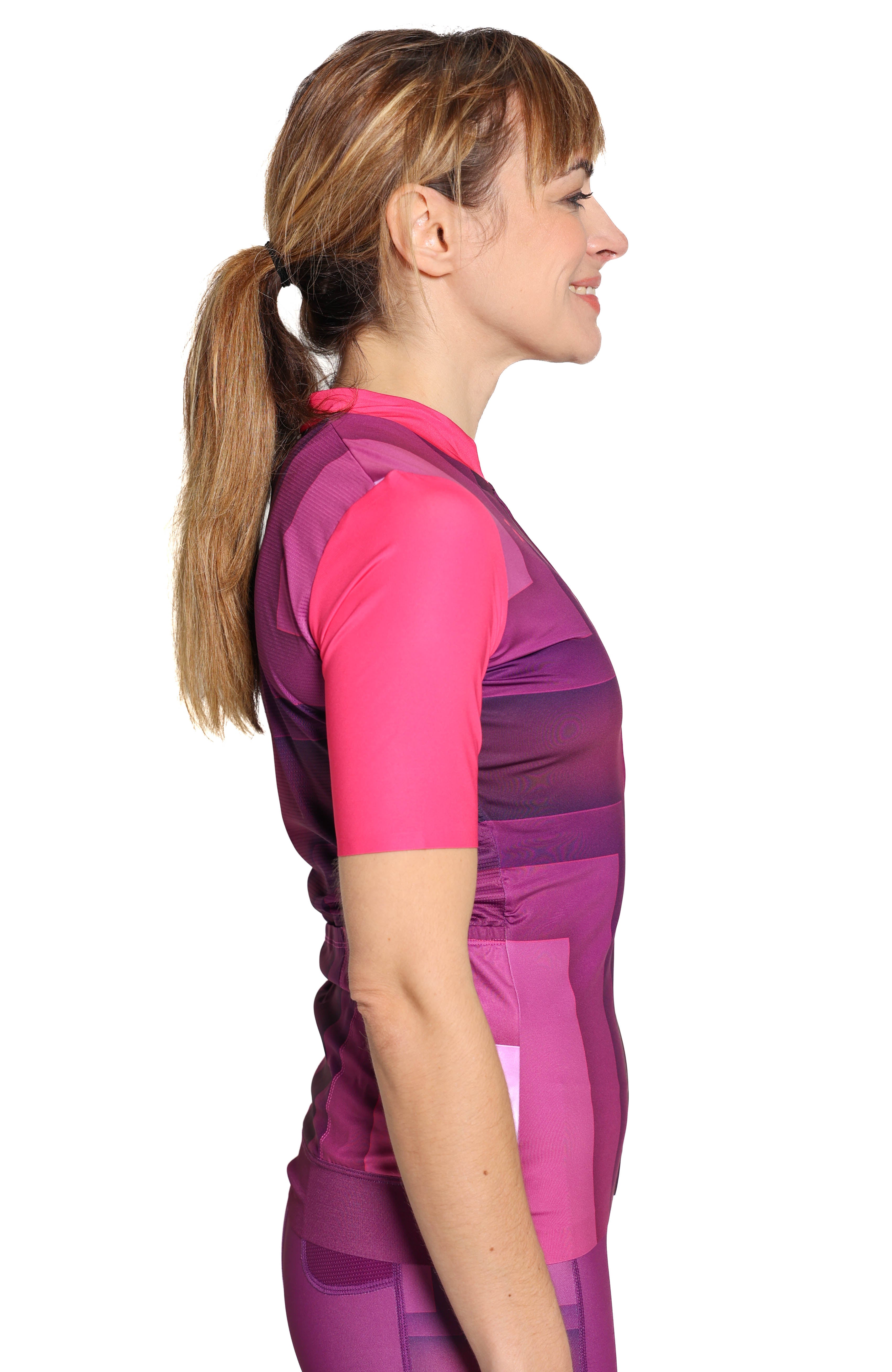 Cycling jersey online purple