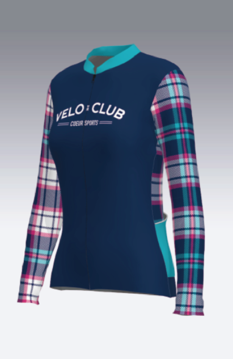 Coeur Sports Long Sleeve Cycling Jersey PRESALE! Velo Club 24 Thermal Jersey