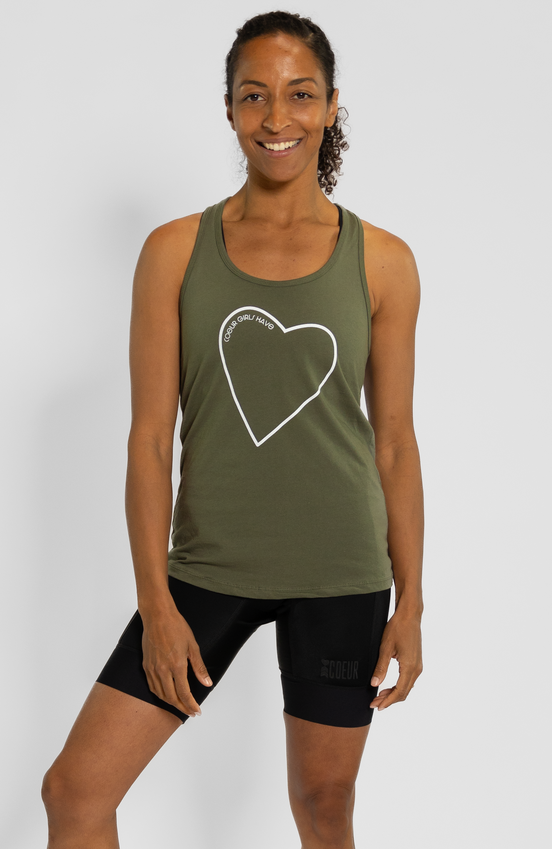 Coeur Sports Tank Coeur Girls Have Heart Tank