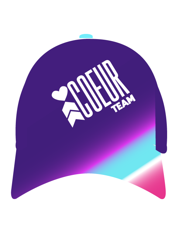 Coeur Sports Trucker Hat ONE SIZE / Purple PRESALE! Team 24 Trucker Hat