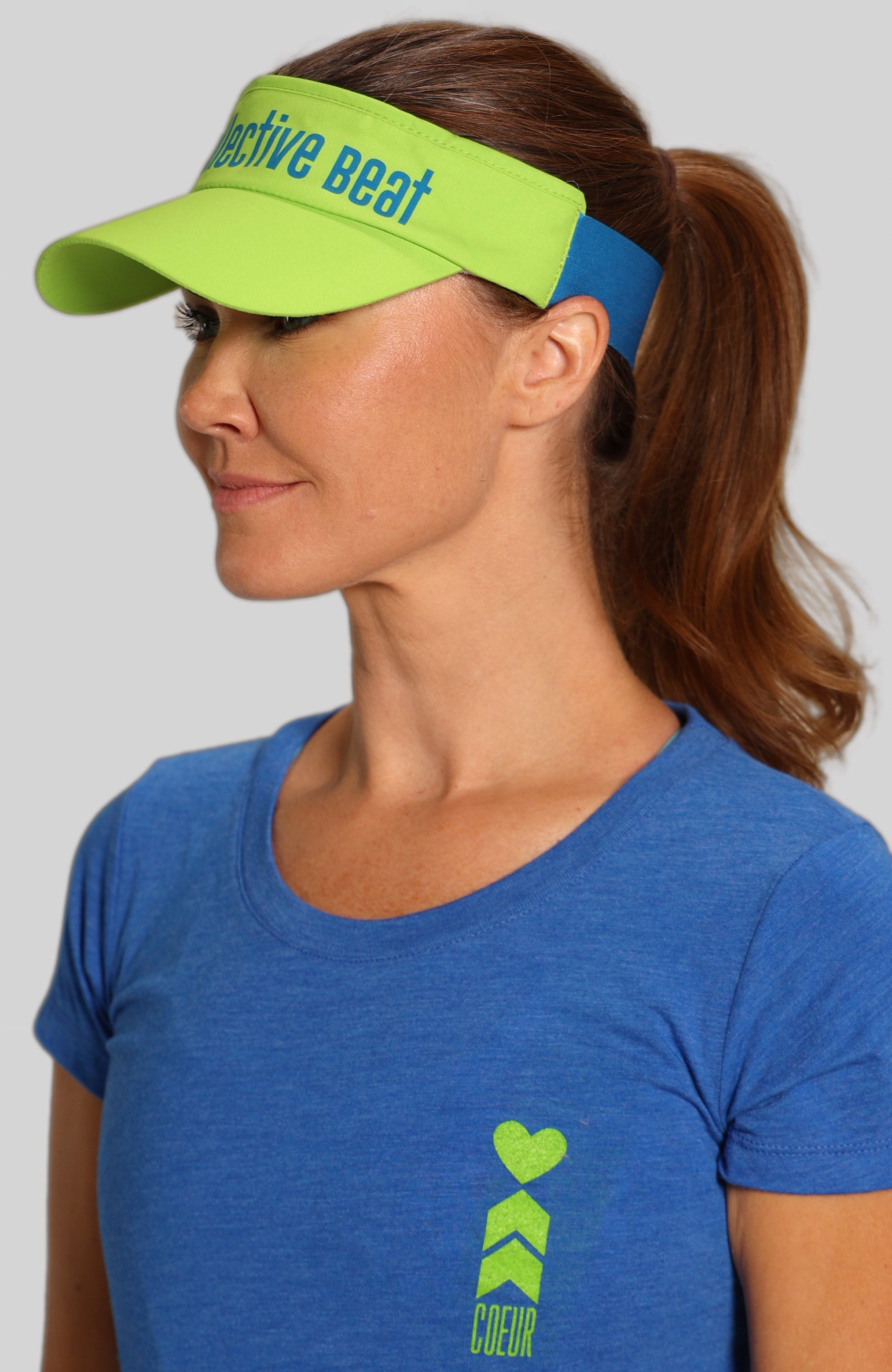 Coeur Sports Visor ONE SIZE / Blue Collective Beat 23 Visor