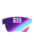 Coeur Sports Visor ONE SIZE / Purple PRESALE! Team 24 Visor