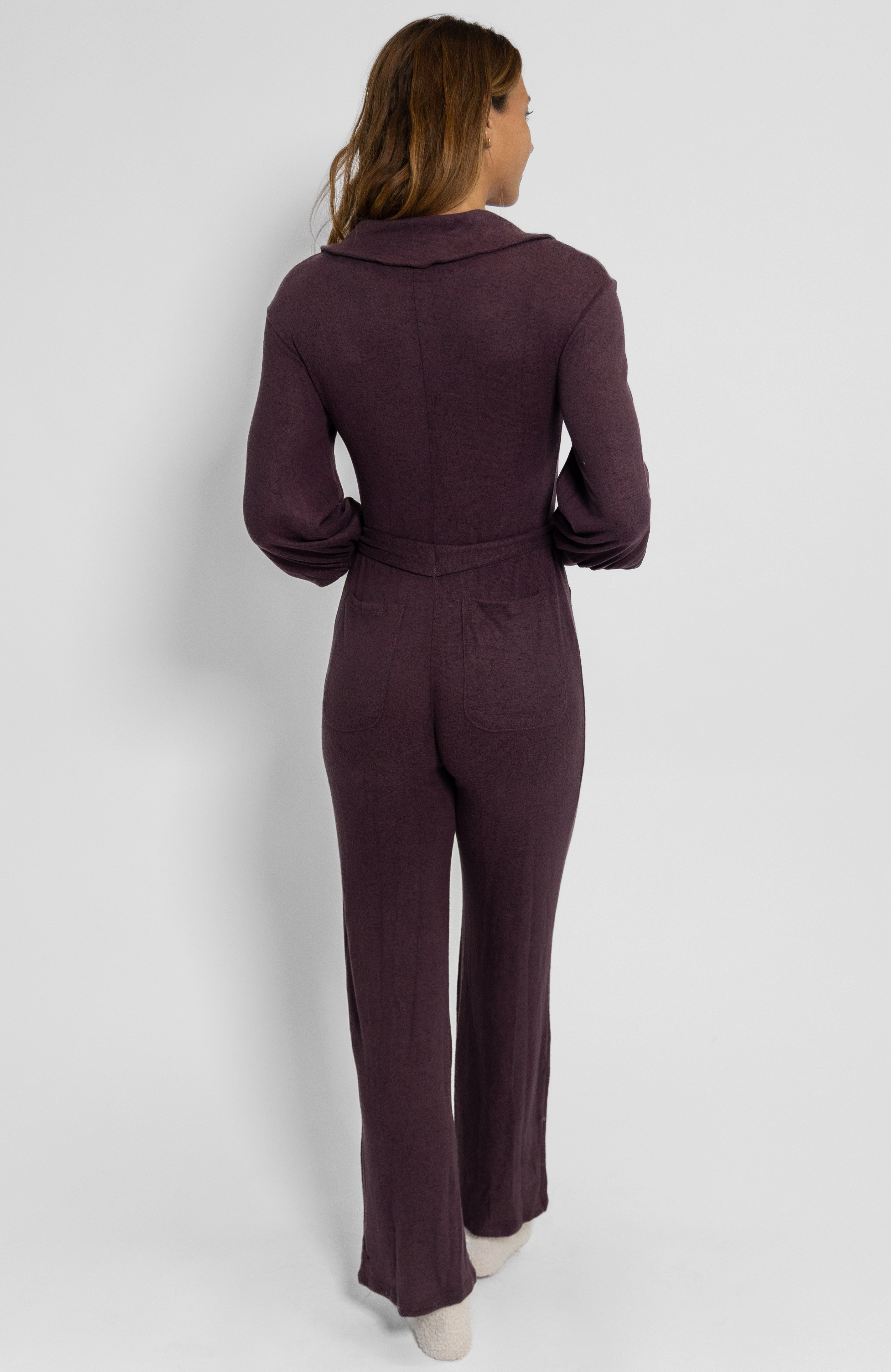 Nuzzle Clothing Winnie Jumpsuit Winnie Jumpsuit - Plum